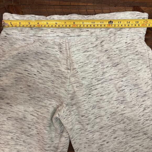 Calvin Klein Womens Joggers Light Teal Heather Fleece Lined Fold Over Size M - Picture 6 of 9